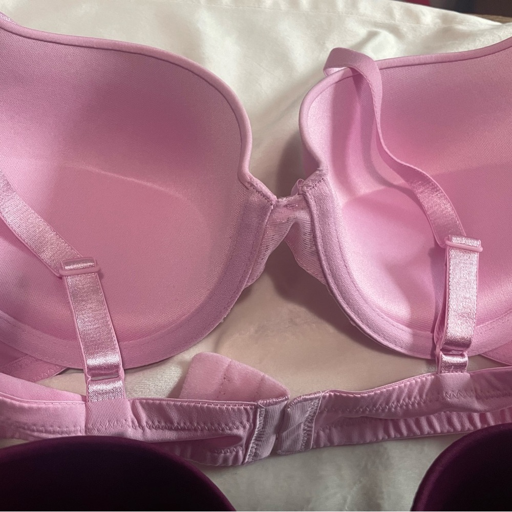 Maidenform Self Expressions Women 2pk Push-Up Bra orchid/maroon lace SE5757/s36B - Picture 10 of 15